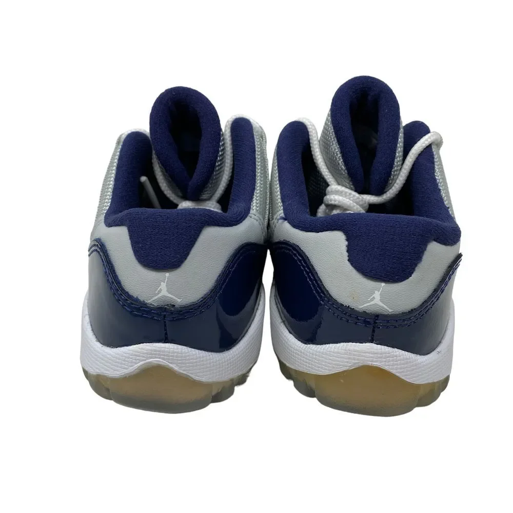 Air‎ Jordan 11 XI Low Georgetown Toddler Size 9C Blue Grey 505836-007 B Grade